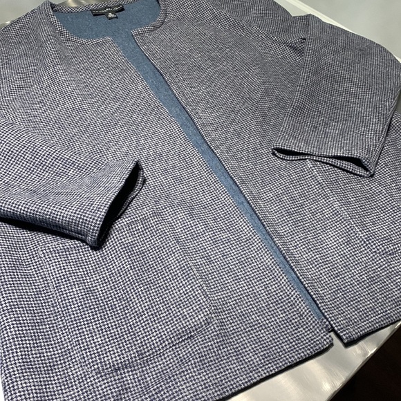 Monterey Bay Reversible Wool Open Front Jacket Size M NWOT - Picture 4 of 10